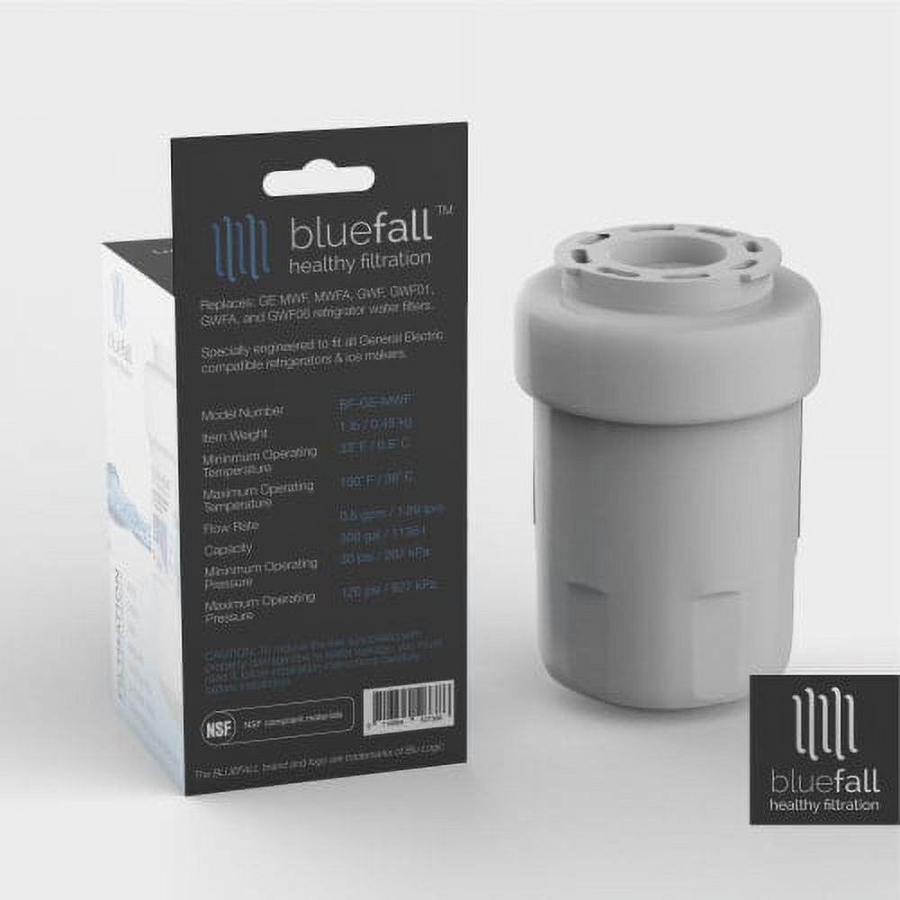 Bluefall Compatible Refrigerator Water Filter (Set of 4) D272