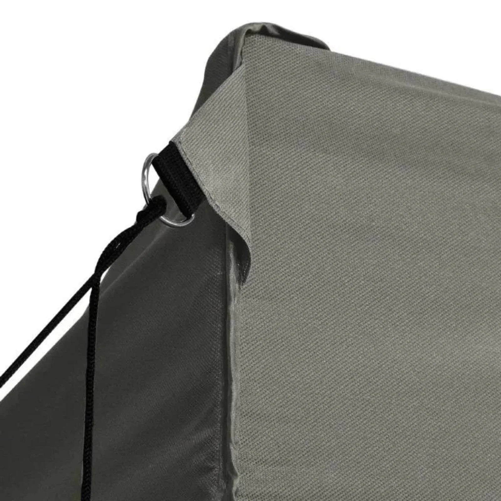 Folding Party Tent Outdoor Gazebo Canopy Steel Frame Sunshade Shelter Anthracite 9.8ft x 13.1ft x 10.3ft C31731