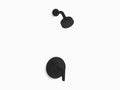 Matte Black Shower Trim Set S253163