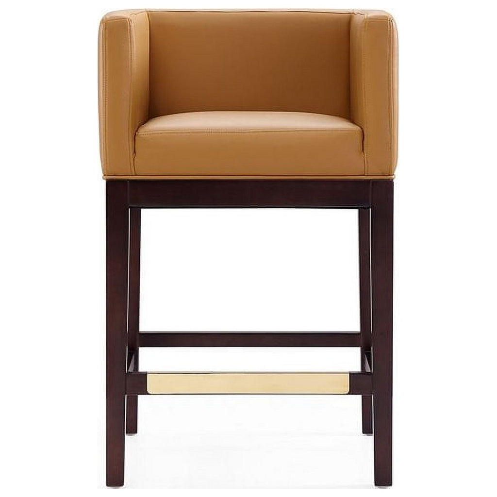 Faux Leather Barstool Set of 3 B950