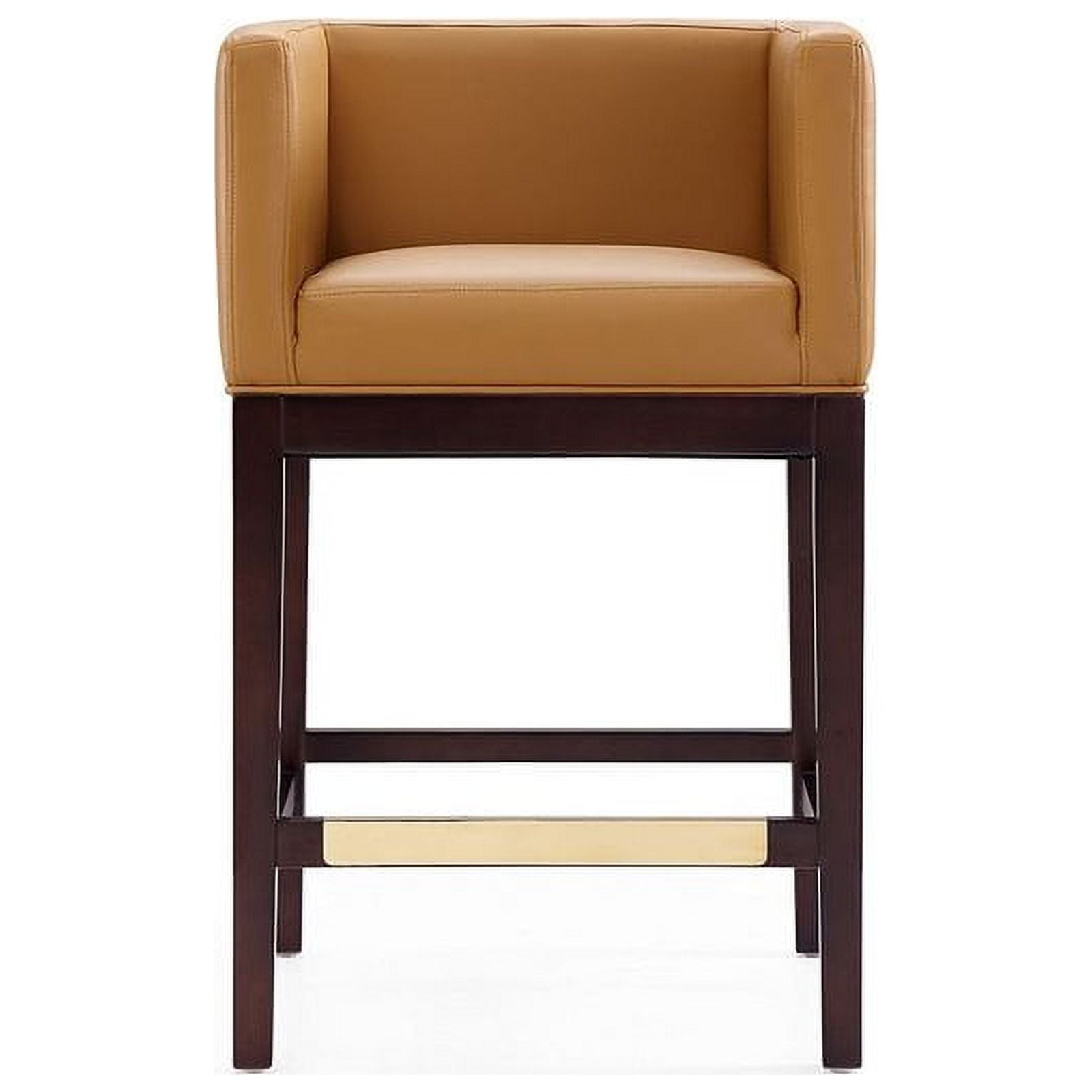 Faux Leather Barstool Set of 3 B950