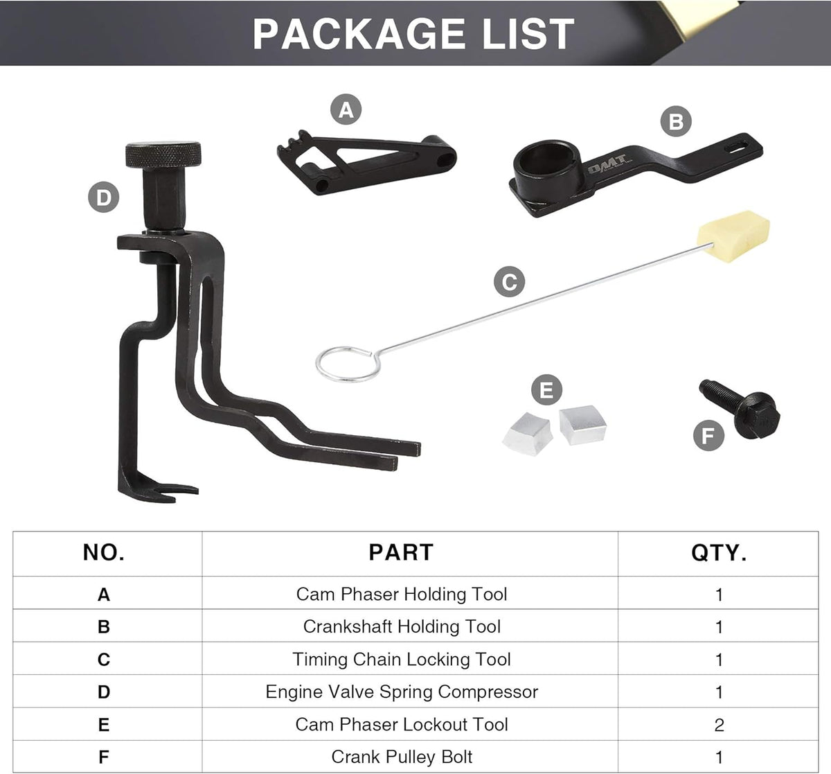 Cam Phaser Lockout Kit Compatible with Ford 4.6L 5.4L 6.8L 3V, Pack of 2 N8789