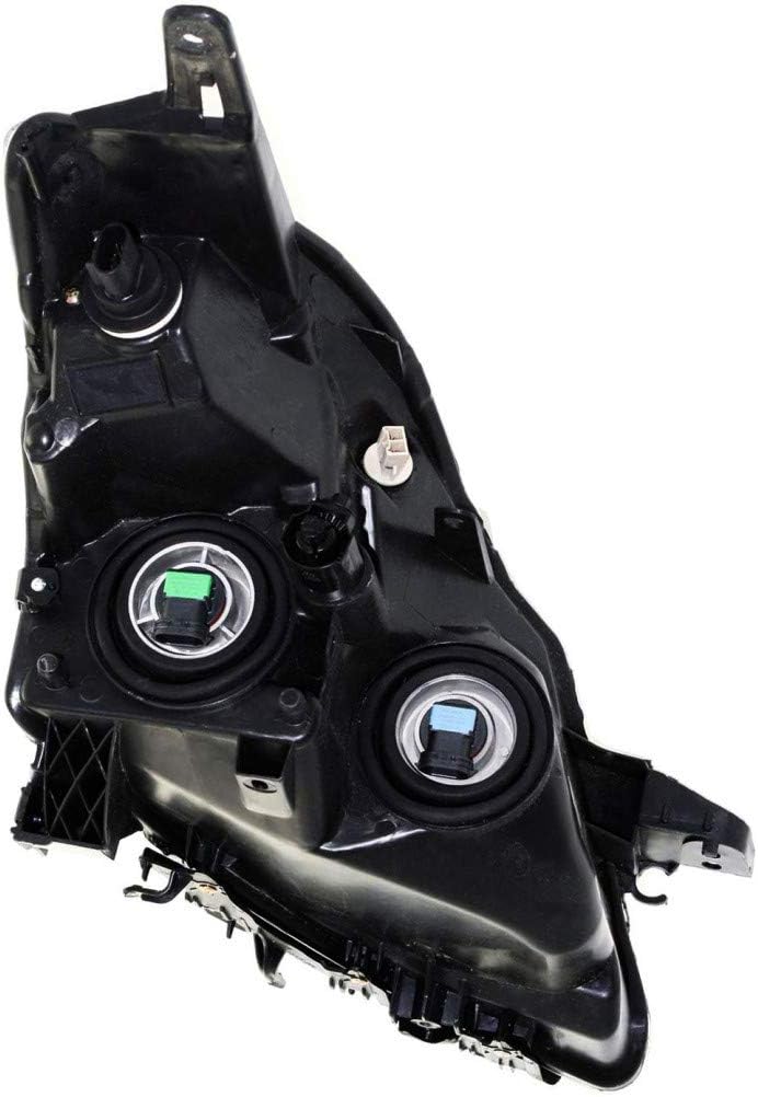 Gray Bezel Halogen Headlight Assembly for Nissan Altima 2008 2009 Y4341