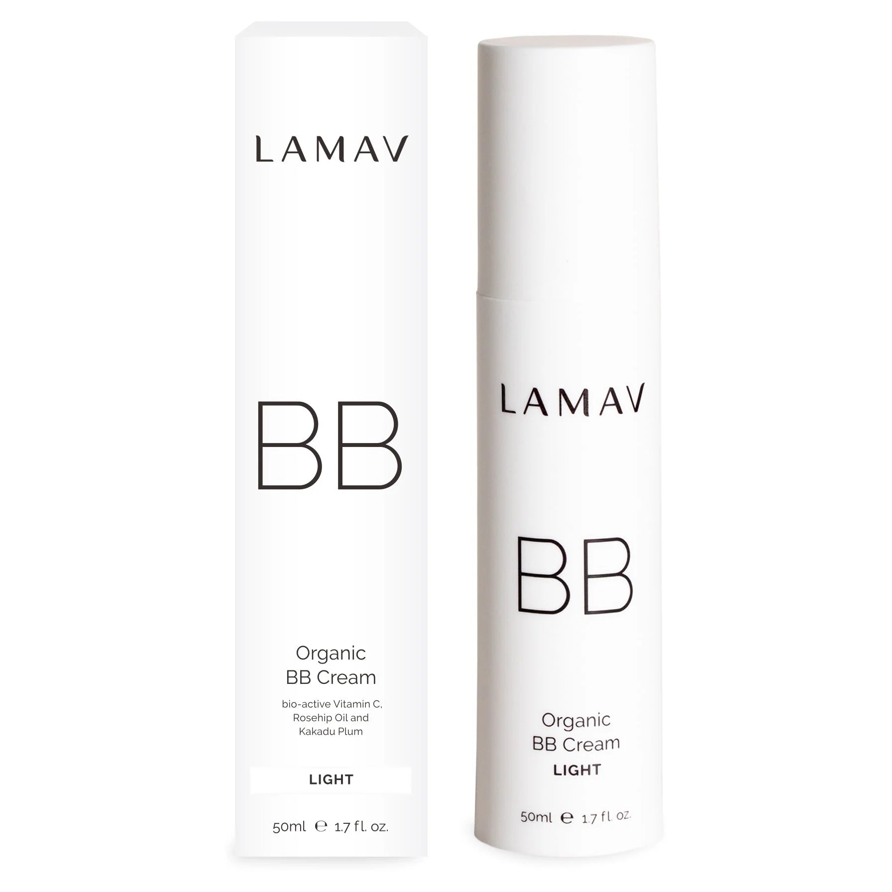 Organic BB Cream 50ml Light E1527