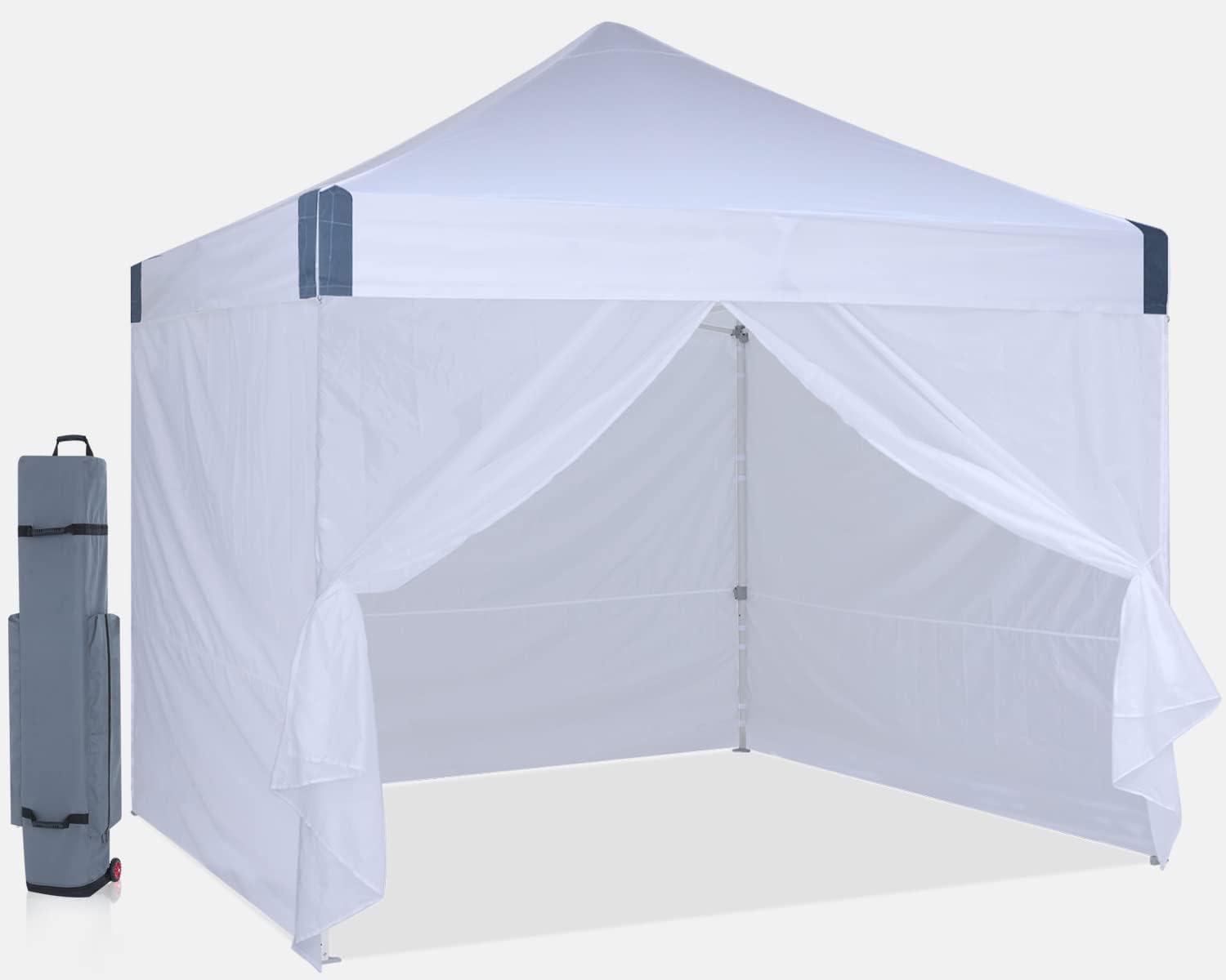 10'x20' Enclosed Instant Pop Up Canopy Tent with Removable Sides Walls Z11323