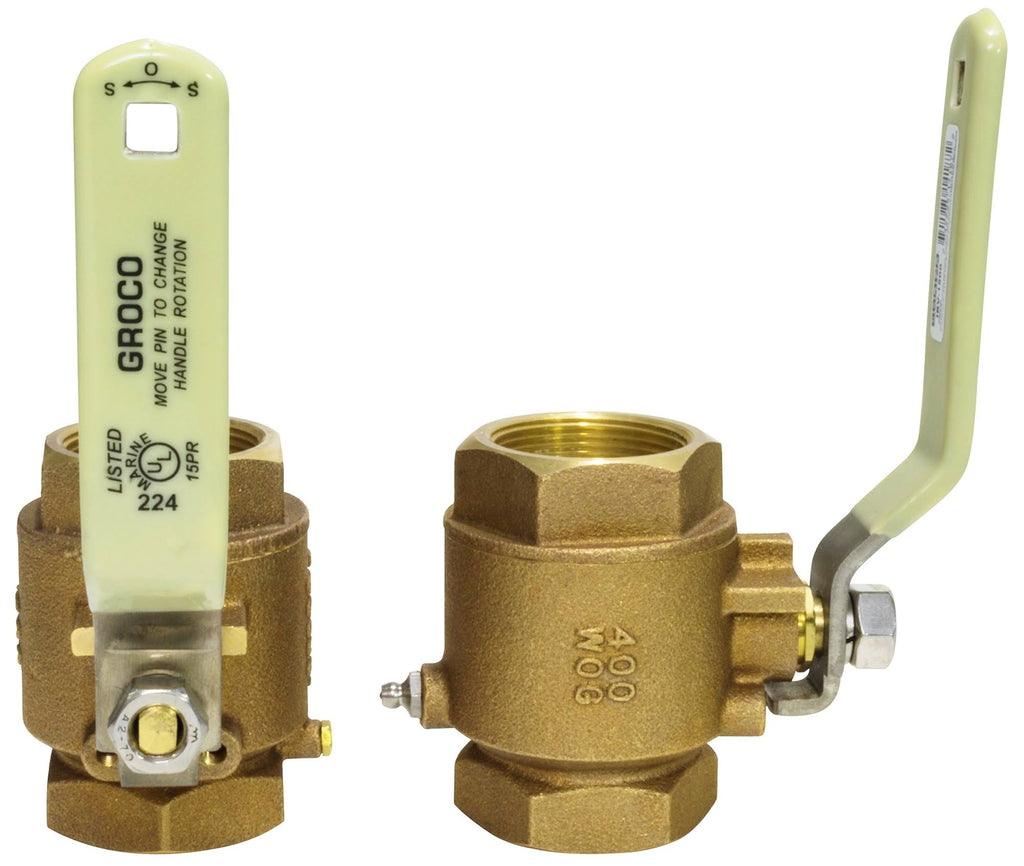 Bronze Full-Flow In-Line Ball Valve W2894