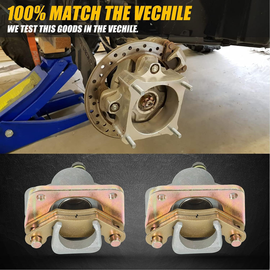 Rear Left & Right Brake Caliper Assembly Pack of 2 E484150