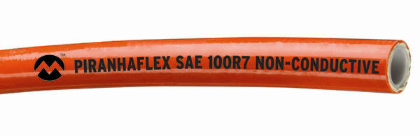 Orange Non-Conductive Hydraulic Hose V8907