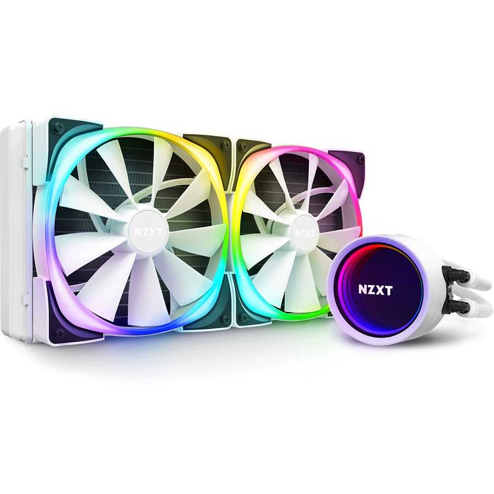 360mm AIO RGB CPU Liquid Cooler with LCD Display and 3 Included 120mm Radiator Fans P2820