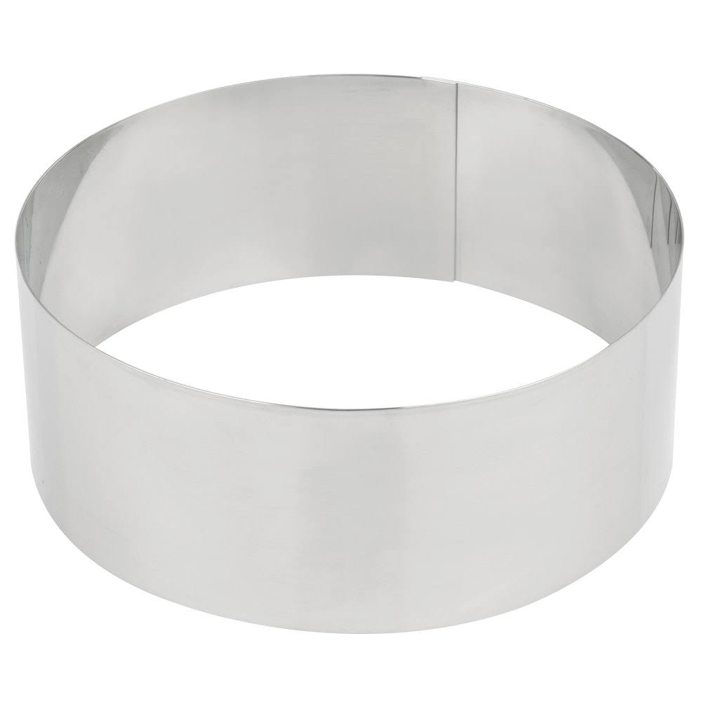 8 in Steel Cake Ring L688