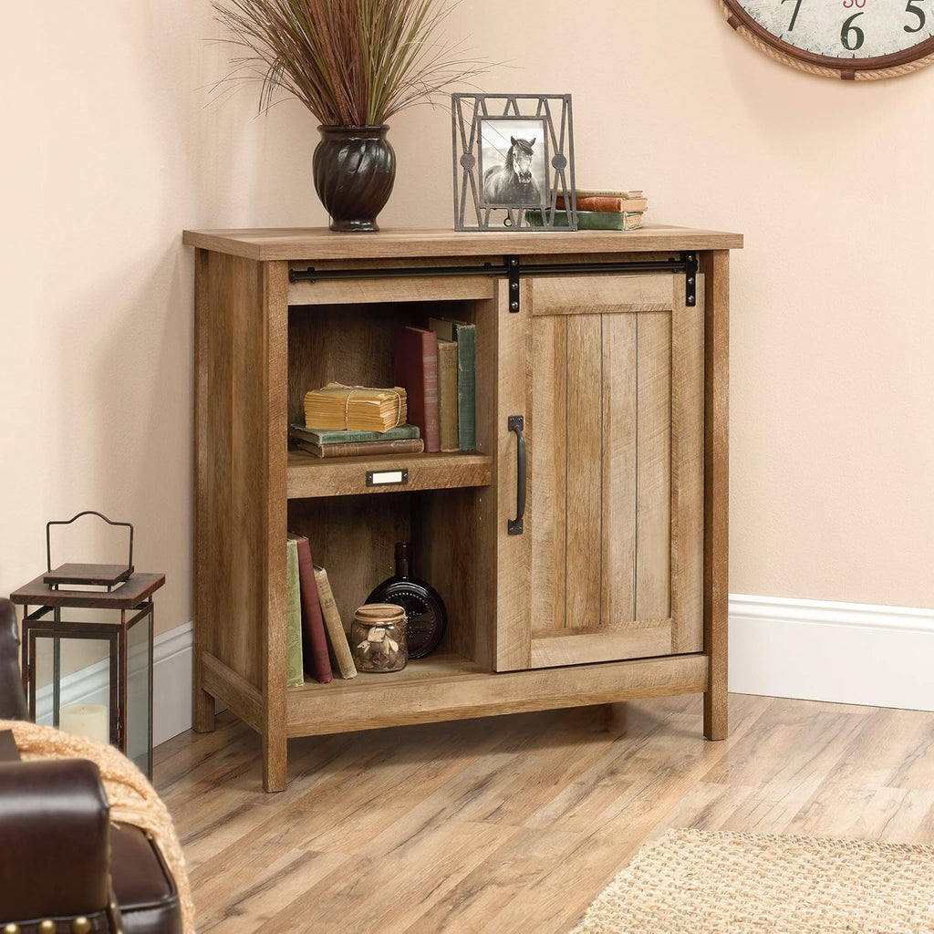 Craftsman Oak Storage Cabinet D73050