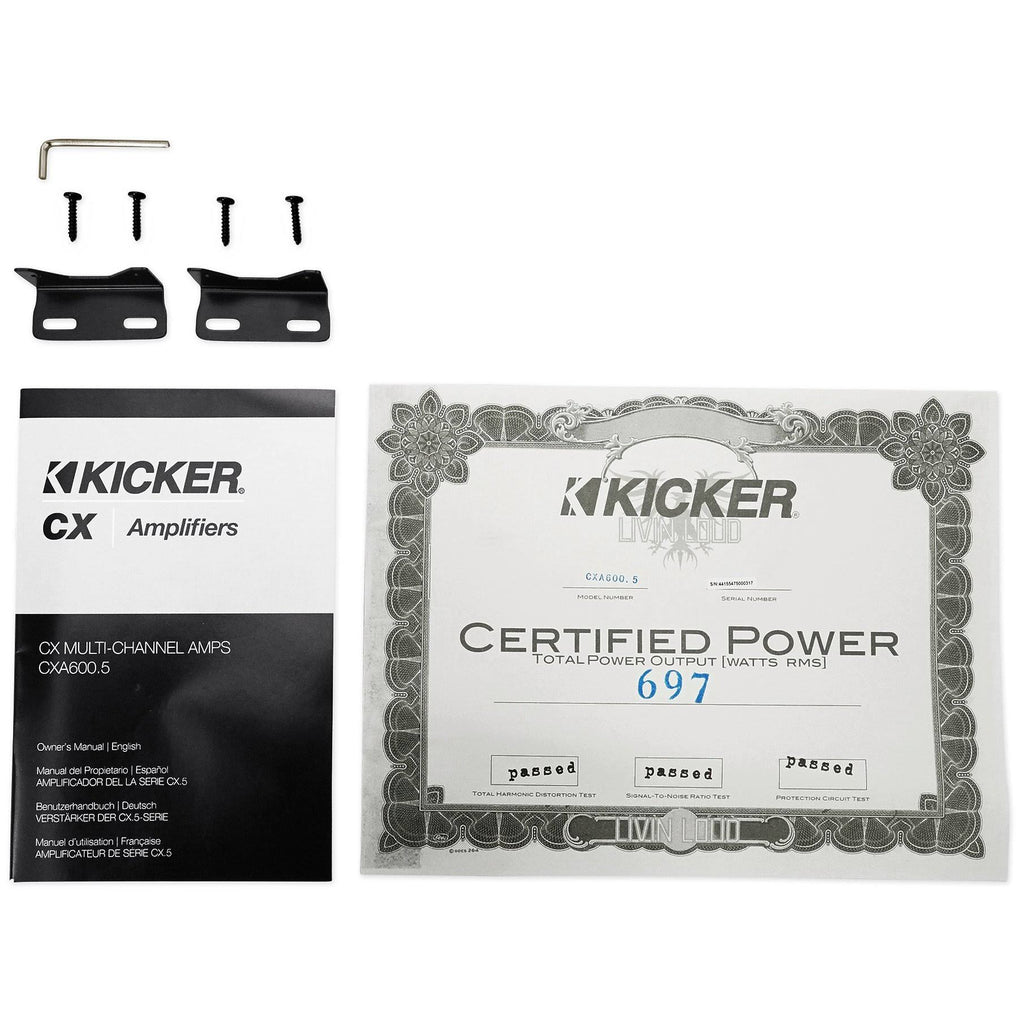 5-Channel Car Amplifier K331286