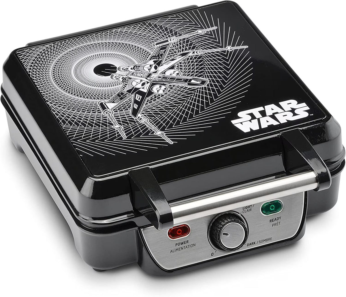 Black 4-Waffle Maker D86212