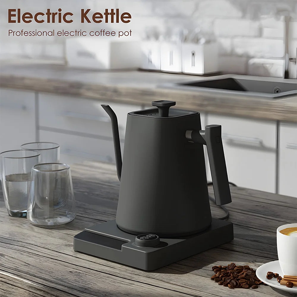 Electric Kettle Temperature Control Pour-Over Kettle 1.0L I5779