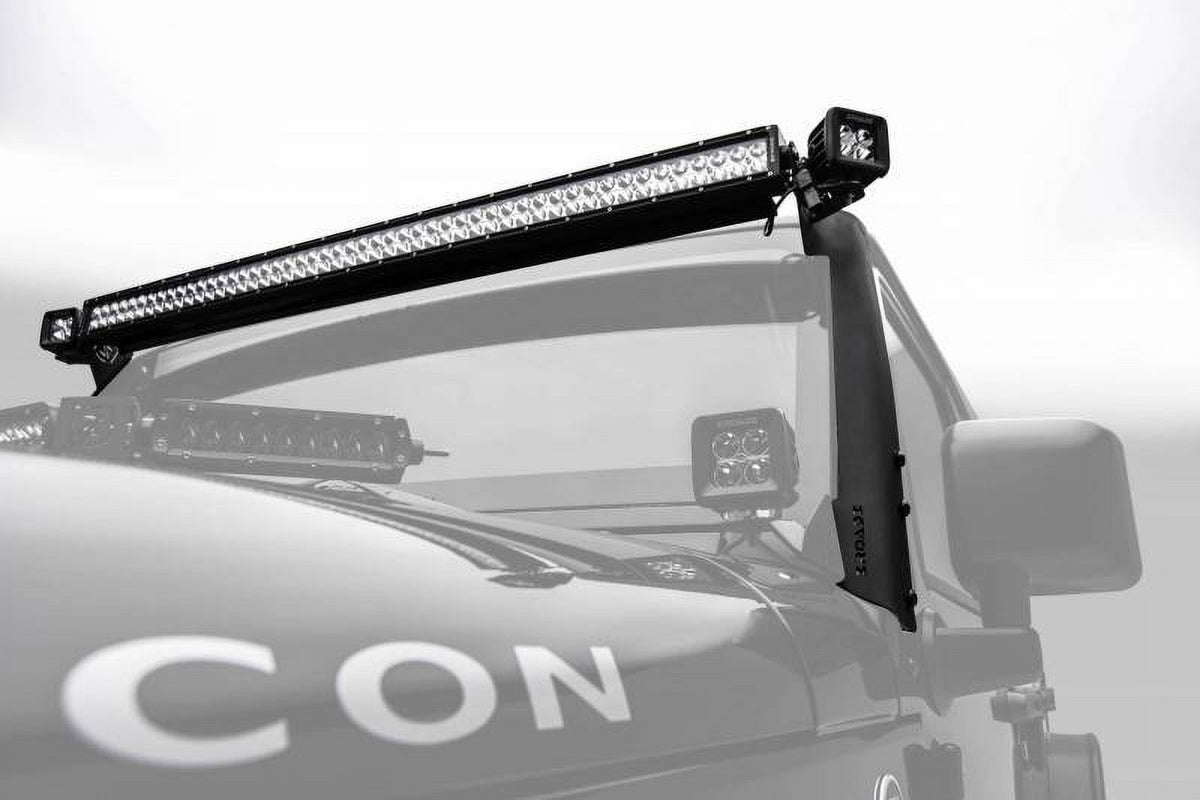 A Pillar Roof Single Bar 52" Mounts Straight W571154