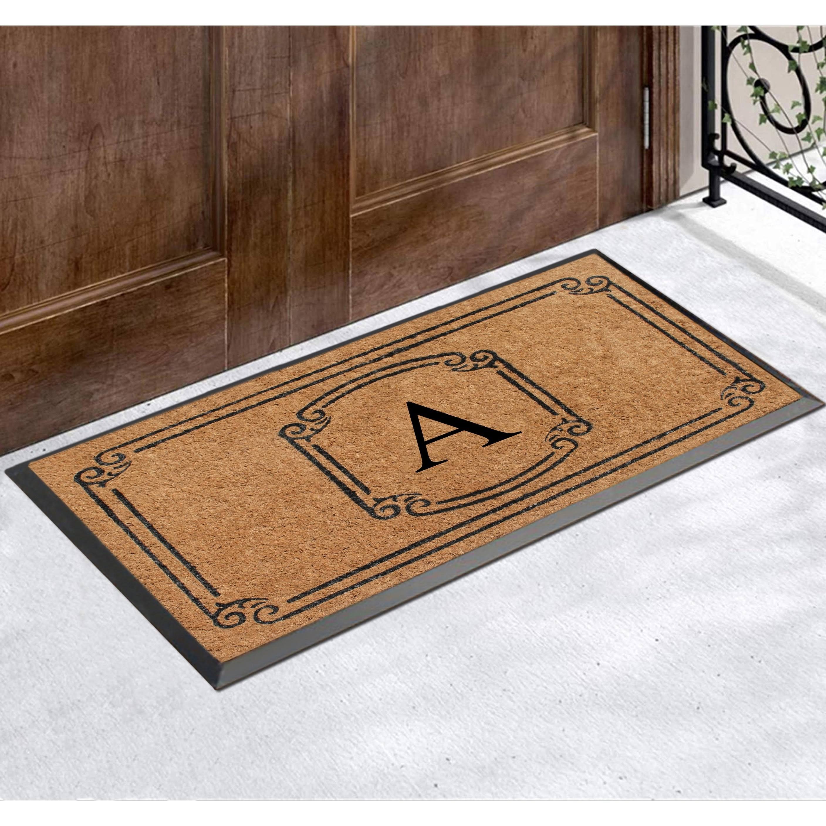Heavy Duty Coir and Rubber Door Mat A8822