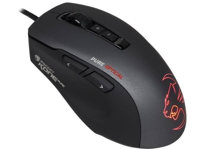 Black 7 Buttons USB Wired Optical 4000 dpi Gaming Mouse C819719