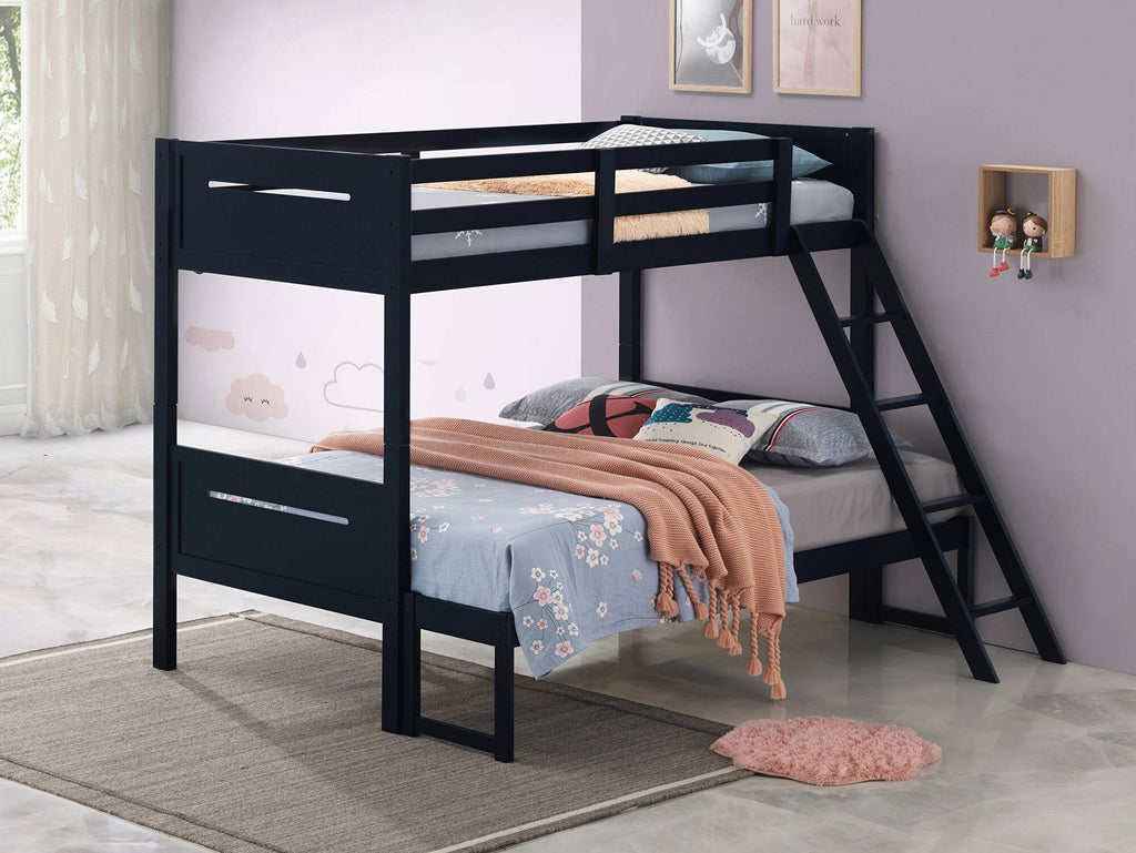 Blue Twin/Full Bunk Bed G635