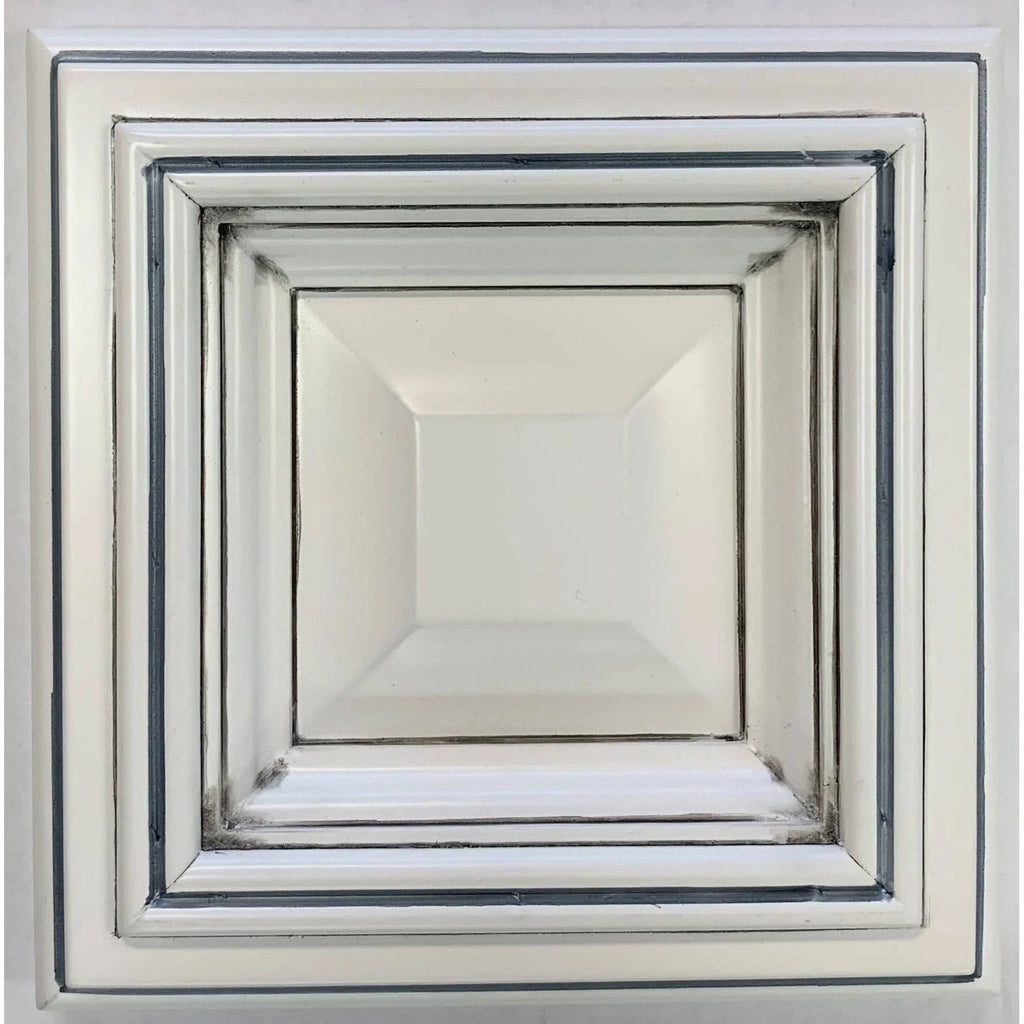 White Double Door Wall Cabinet N55286
