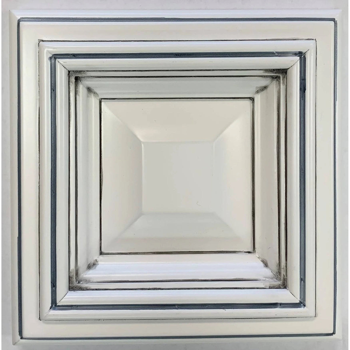White Double Door Wall Cabinet N55286