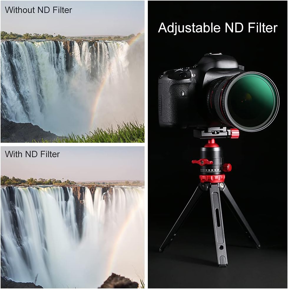 62mm Variable ND Filter ND8-ND128 HD VND Filter S46989