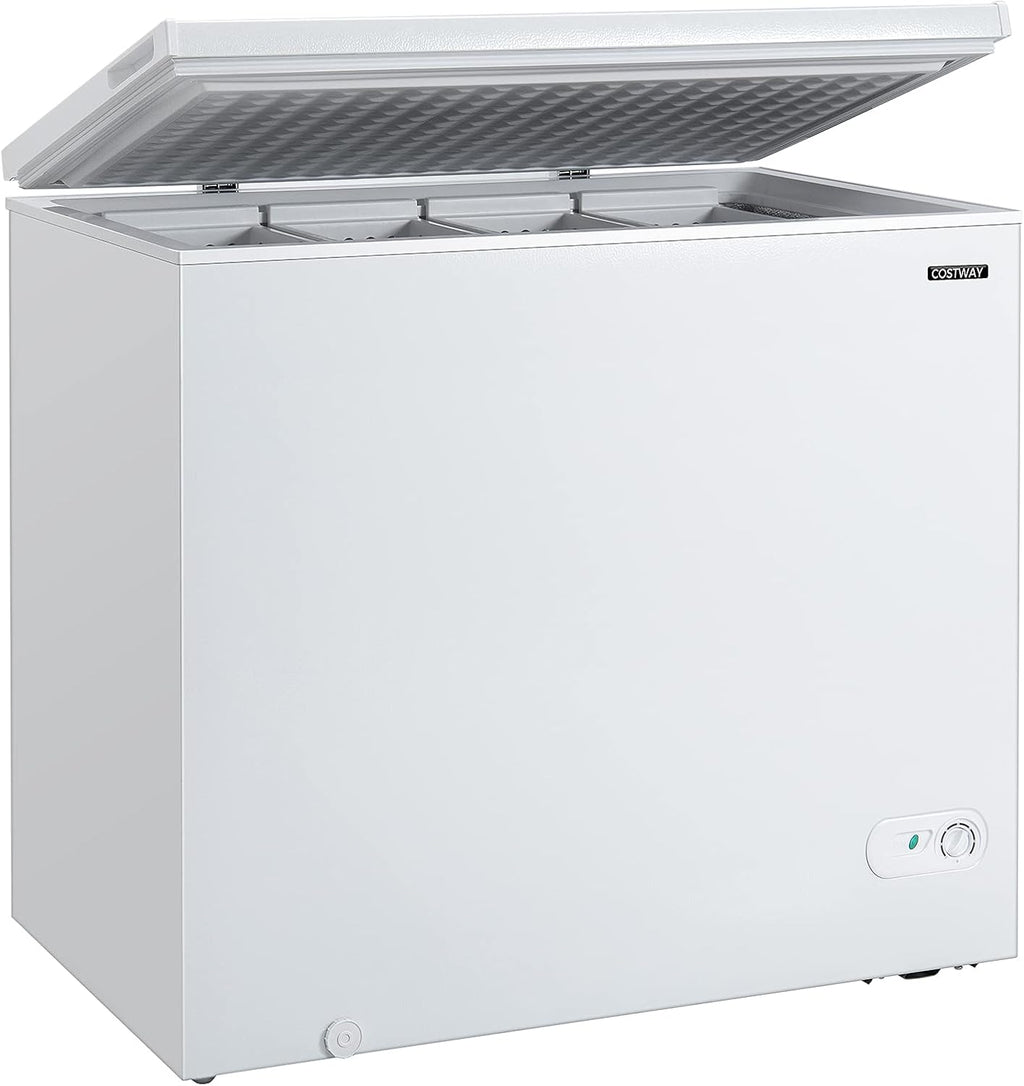 7.0 Cu.ft Upright Single Door Chest Freezer with 4 Removable Baskets A9670