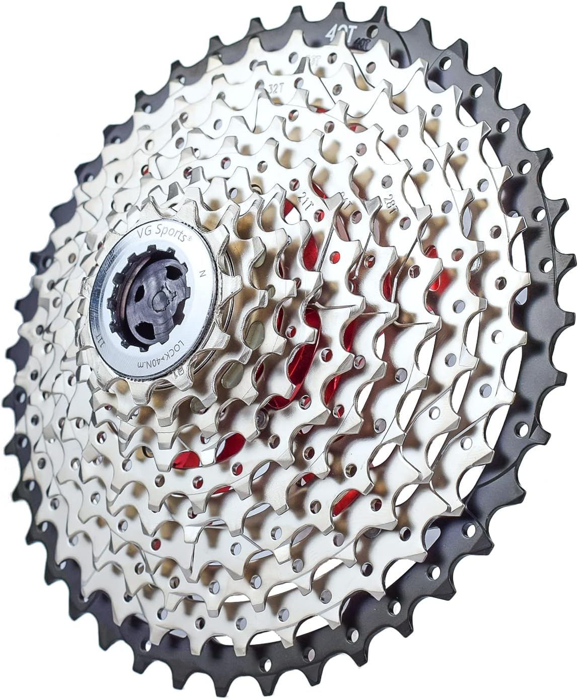 8/9/10/11/12 Speed Ultra-Light Bike Cassette 11-40T/11-42T/11-46T/11-50T/11-52T MTB Cassette Lightweight Aluminum Bracket Cassette Compatible with Shimano/SARM Pack of 2 A6164