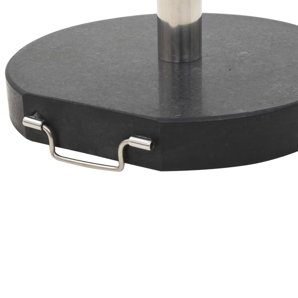 Granite Parasol Base 66.1 lb Square Black S509464