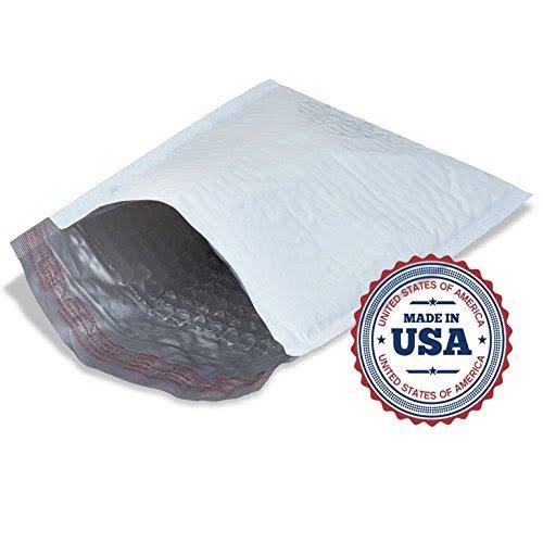 Poly Bubble Mailers 8.5x12 Inches Padded Envelope Pack of 100 Q52169