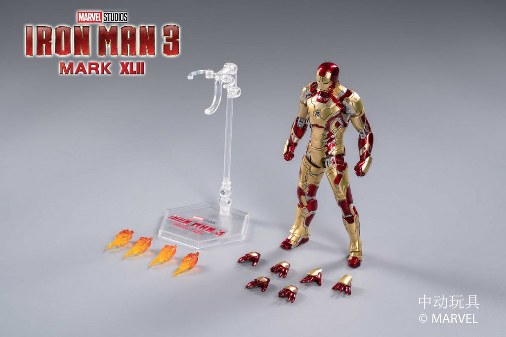 Iron Man 2 Mk5 Collectible Action Figure Luminous O42327