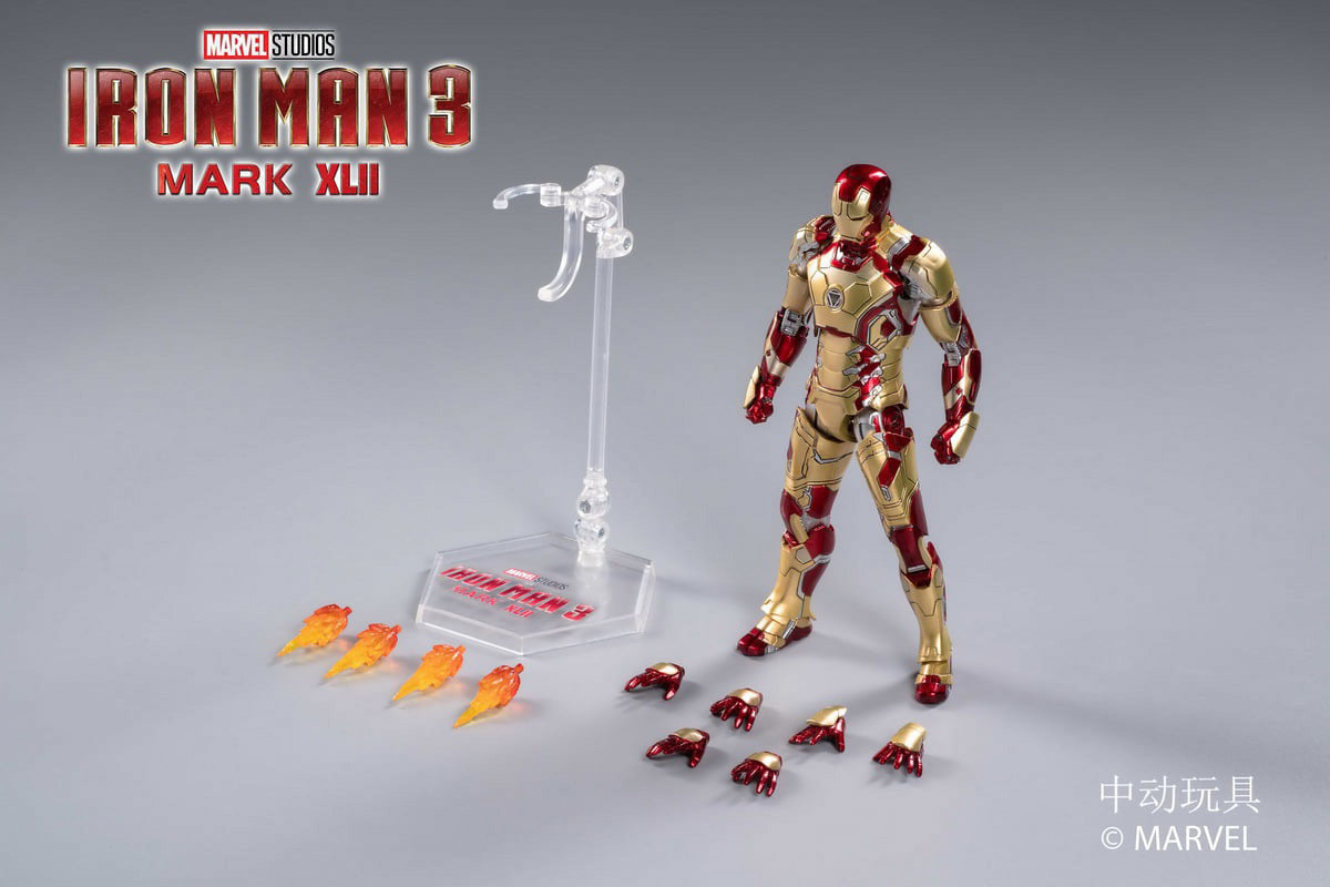 Iron Man 2 Mk5 Collectible Action Figure Luminous O42327