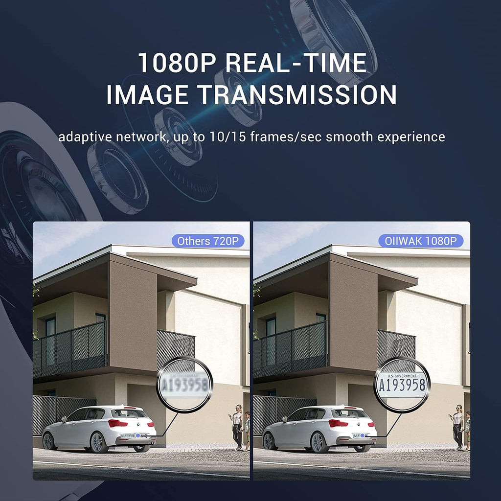 1080P Wireless Security Camera with Night Vision 2 Way Audio (2 Pack) R56471