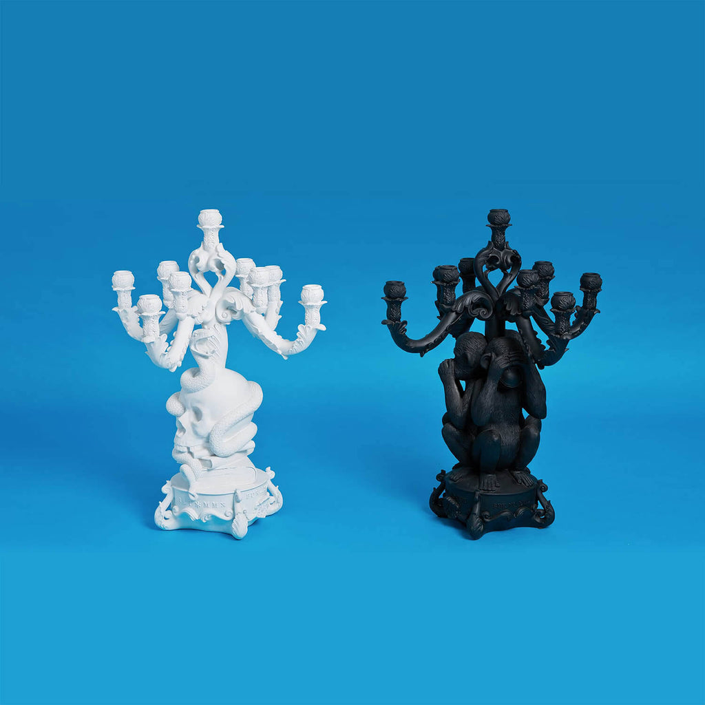 White Candelabra X668