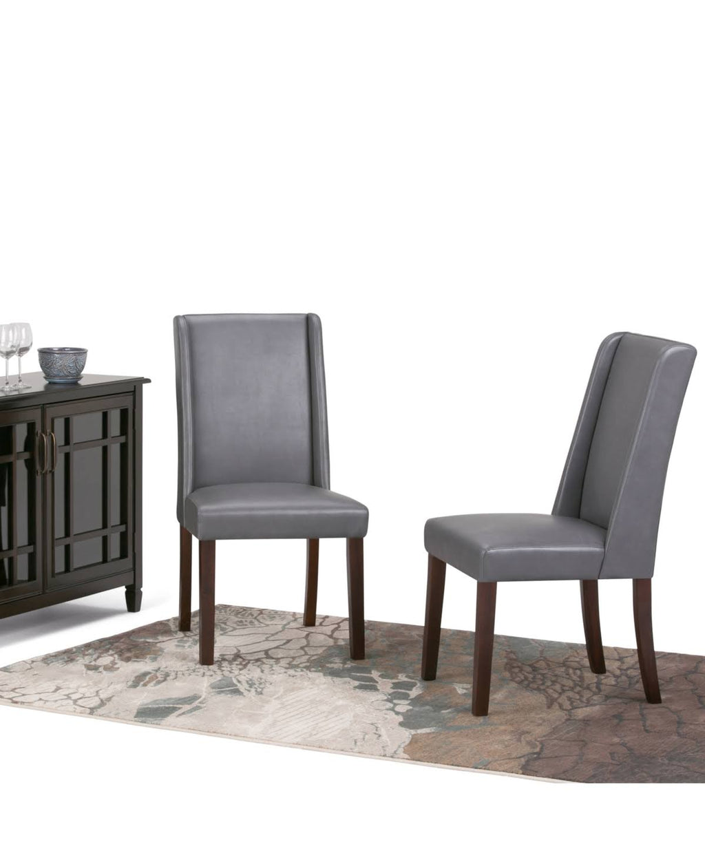 Grey Dining Chair 2-Piece Set G8358