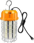 125W LED Temporary Work Light with 10' Cable Portable Hanging Construction Light IP65 A739