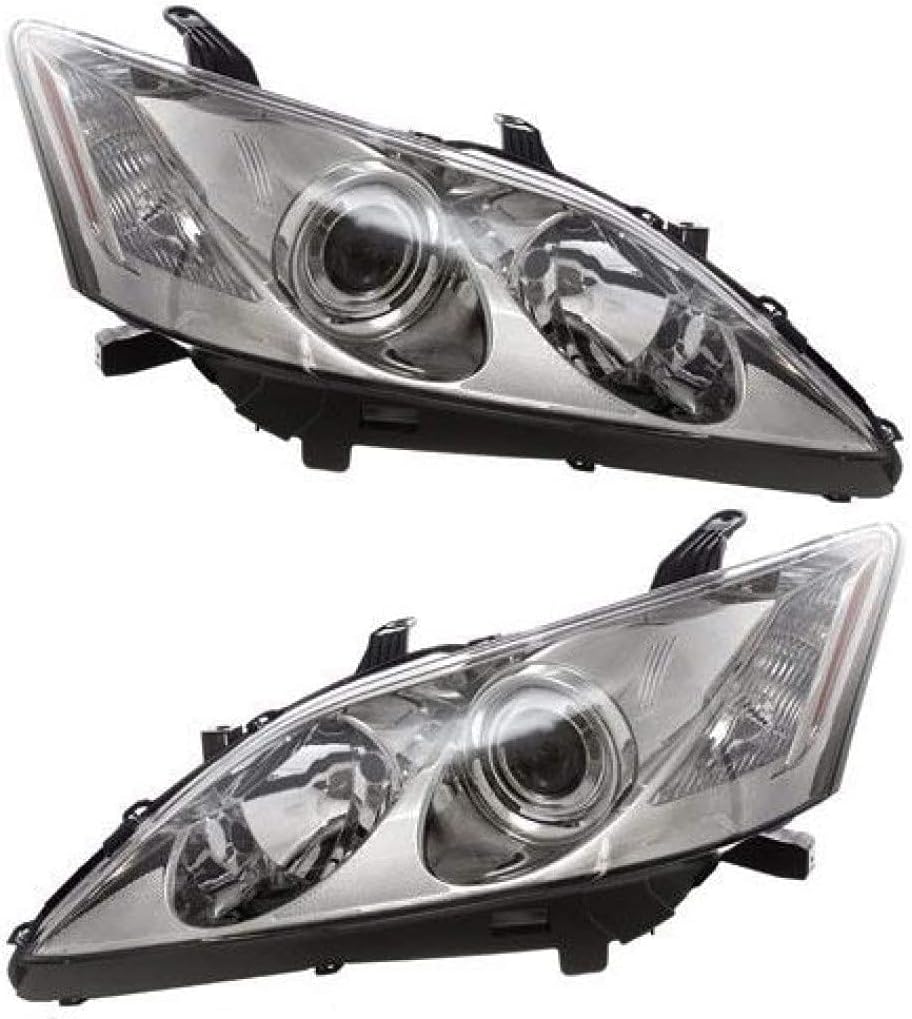 Pair Headlights Assembly Unit for Lexus ES350 F742