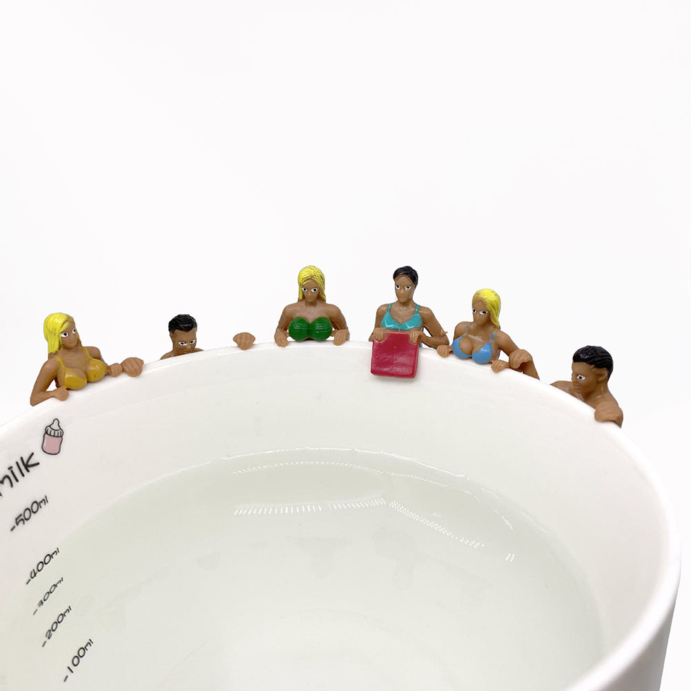 8Pcs Mini Simulated People Dollhouse Pendant Decor S18600