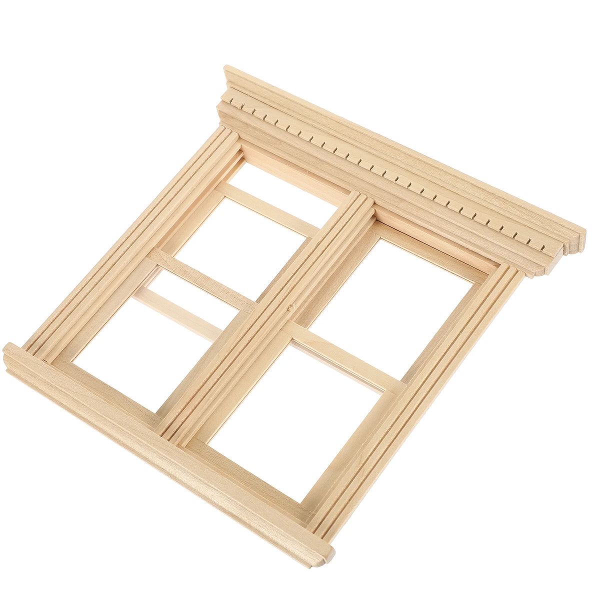 Wooden Doll House Mini Window Accessory O31091