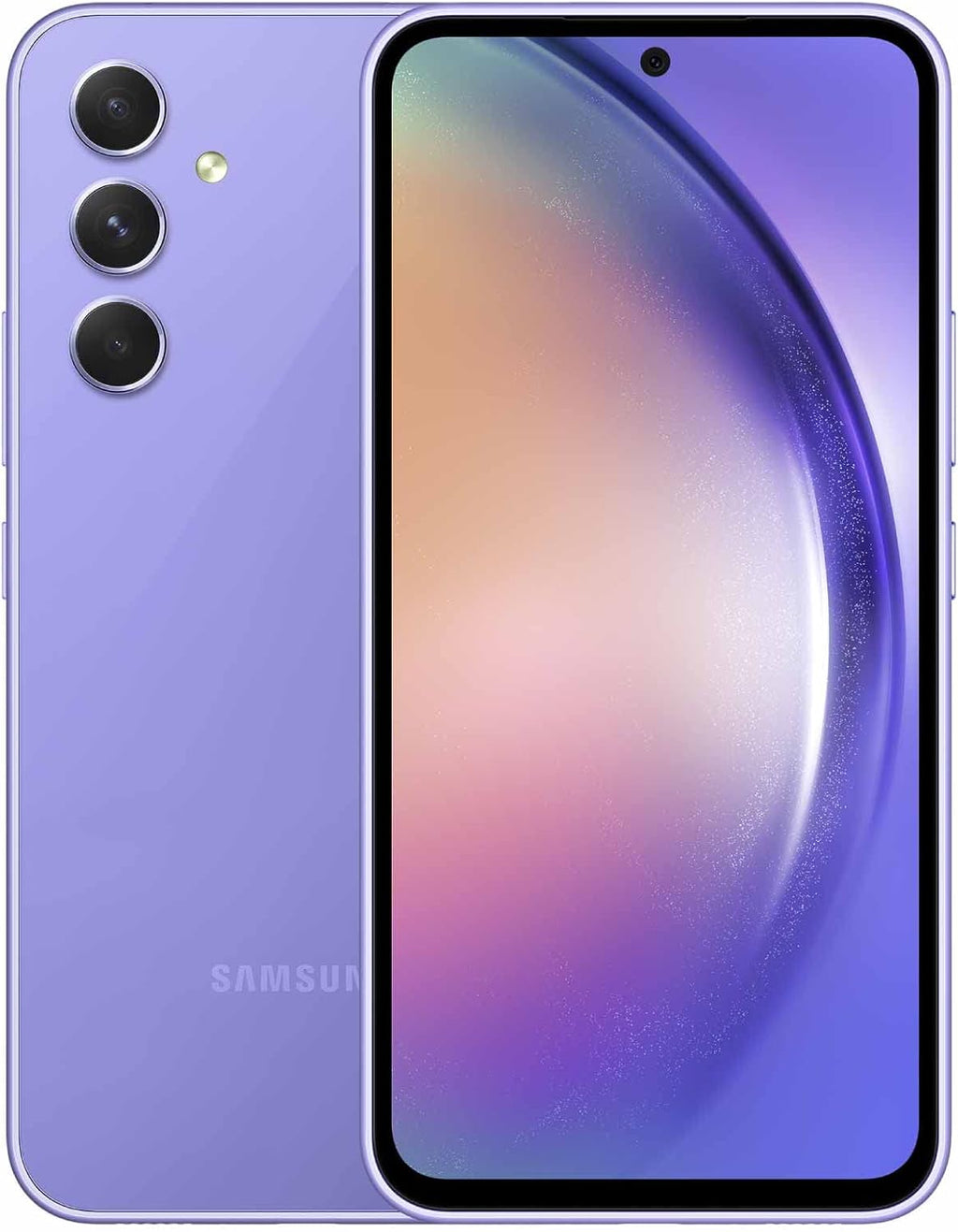 Factory Unlocked Android Smartphone, 128GB, 6.4” Fluid Display Screen, Awesome Violet A48813