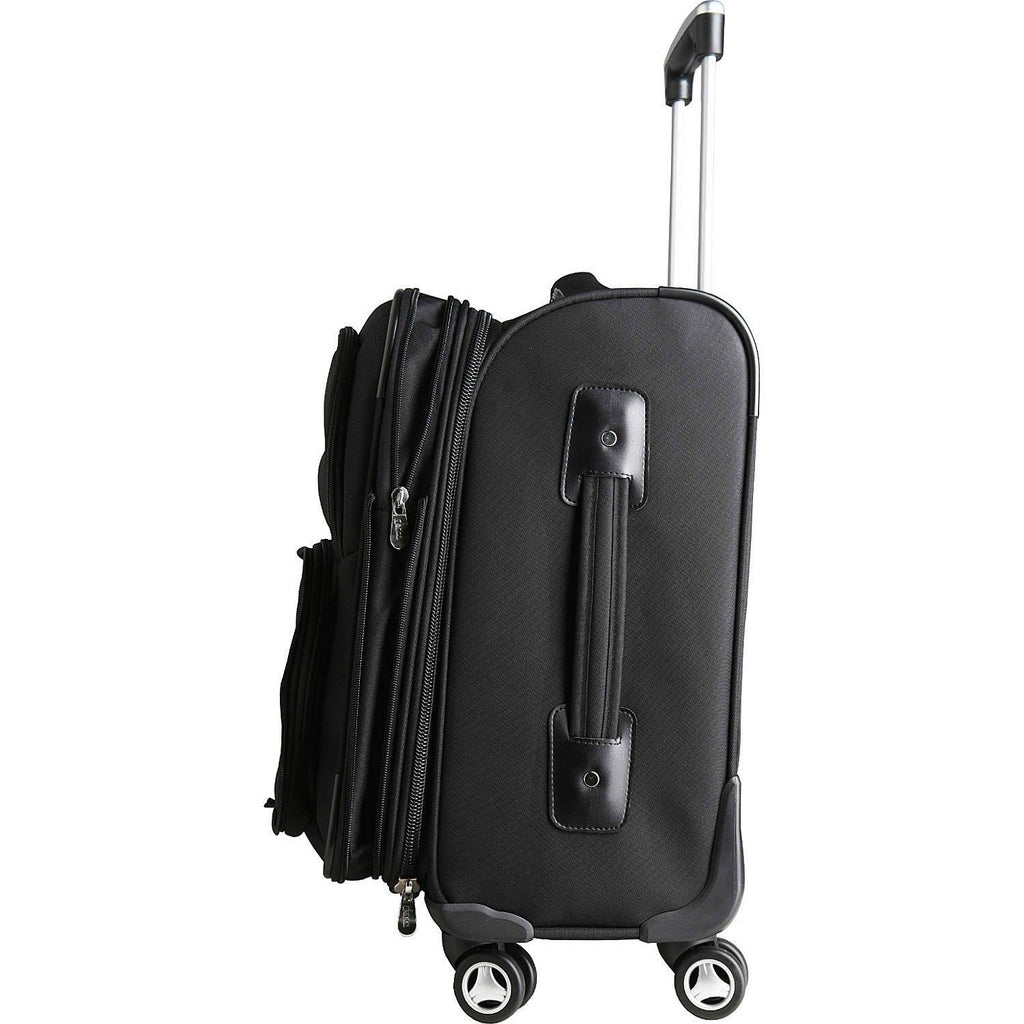 Black Green Bay Packers 21x22 Spinner Carry-On H355026