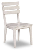 White Wood Seat Chair K4248