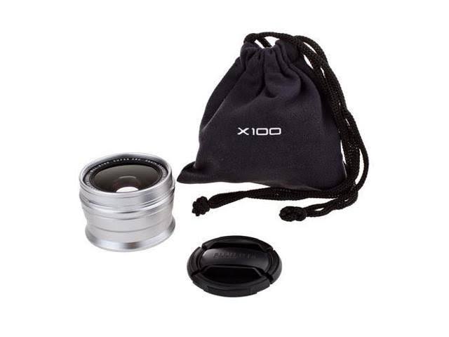 Wide-Angle Conversion Lens for X100 Camera (Silver) O10675
