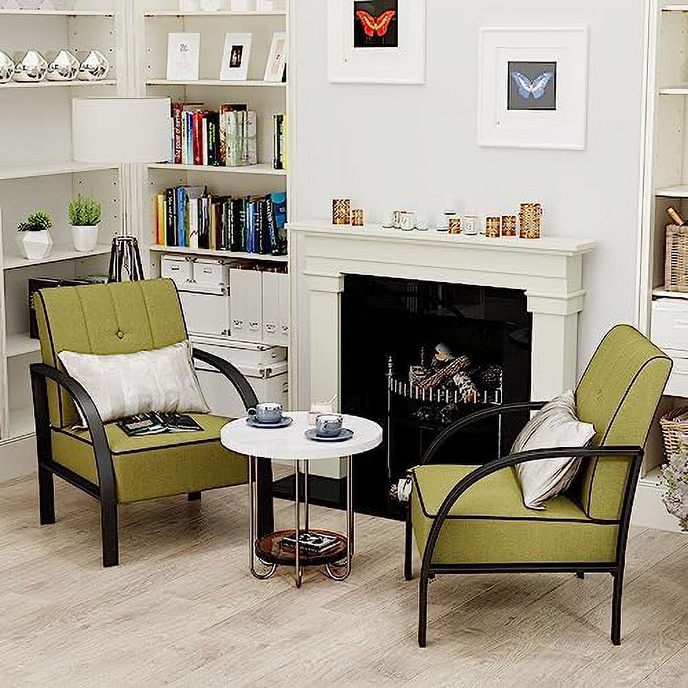 Green Upholstered Accent Chair B3365