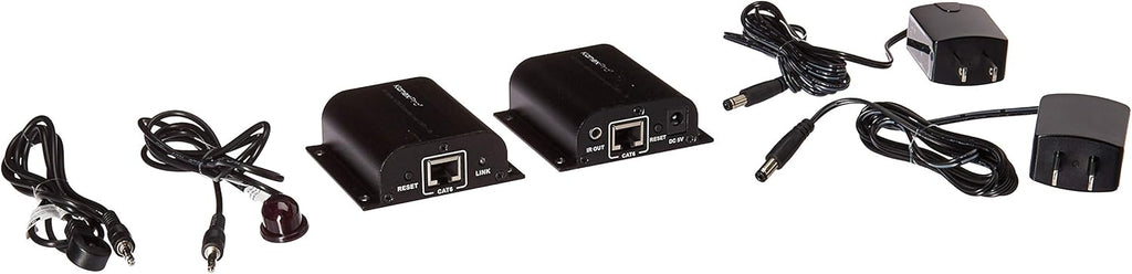 Black HDMI Extender Cat6 Video Converter L1201