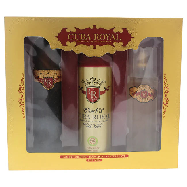 3 Pc Gift Set EDT Spray Body Spray After Shave N193