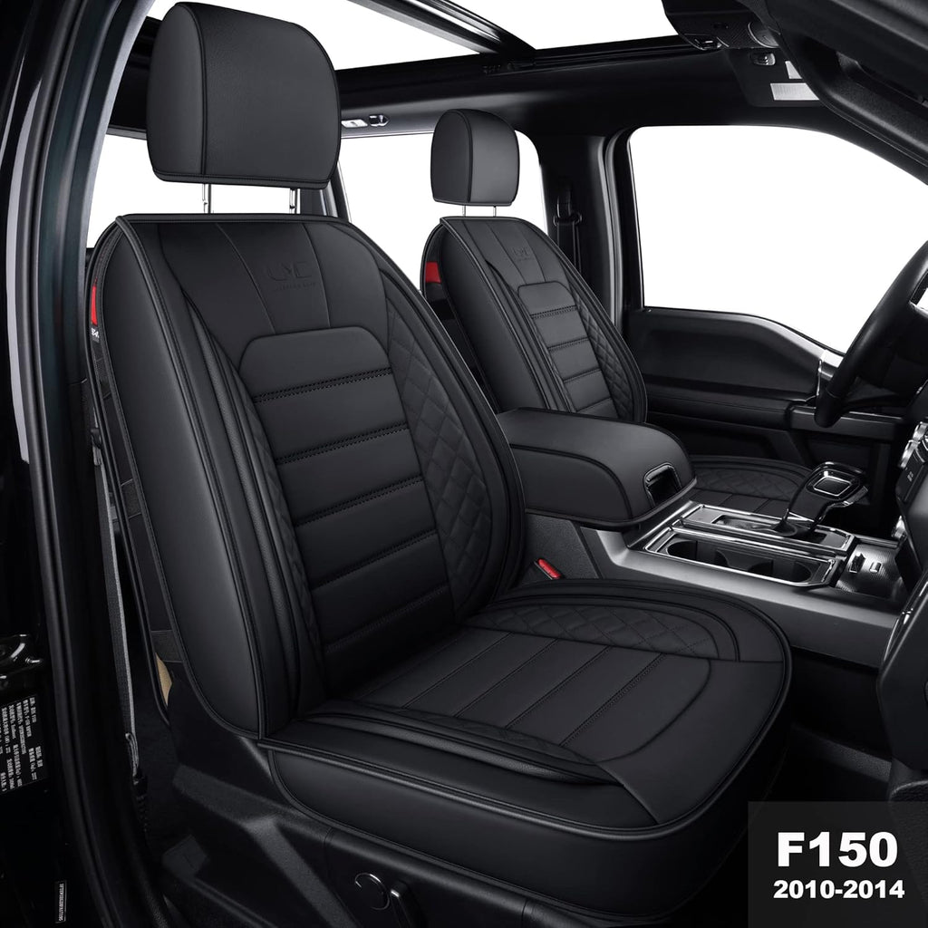 Black 2 pcs Front Seat Covers Z790886