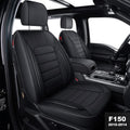 Black 2 pcs Front Seat Covers Z790886