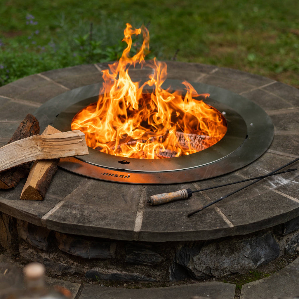 24 Smokeless Fire Pit Insert Package Corten Steel L39665
