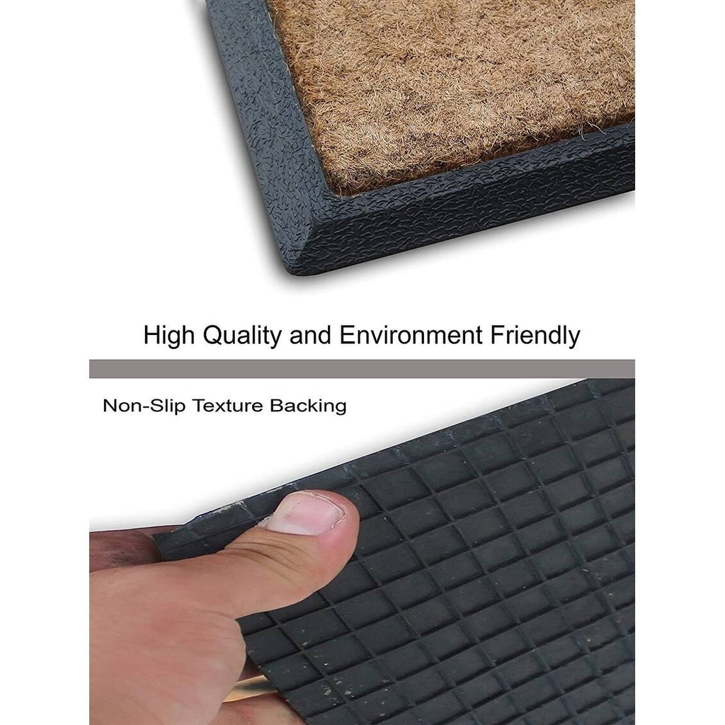Heavy Duty Coir and Rubber Door Mat A8822
