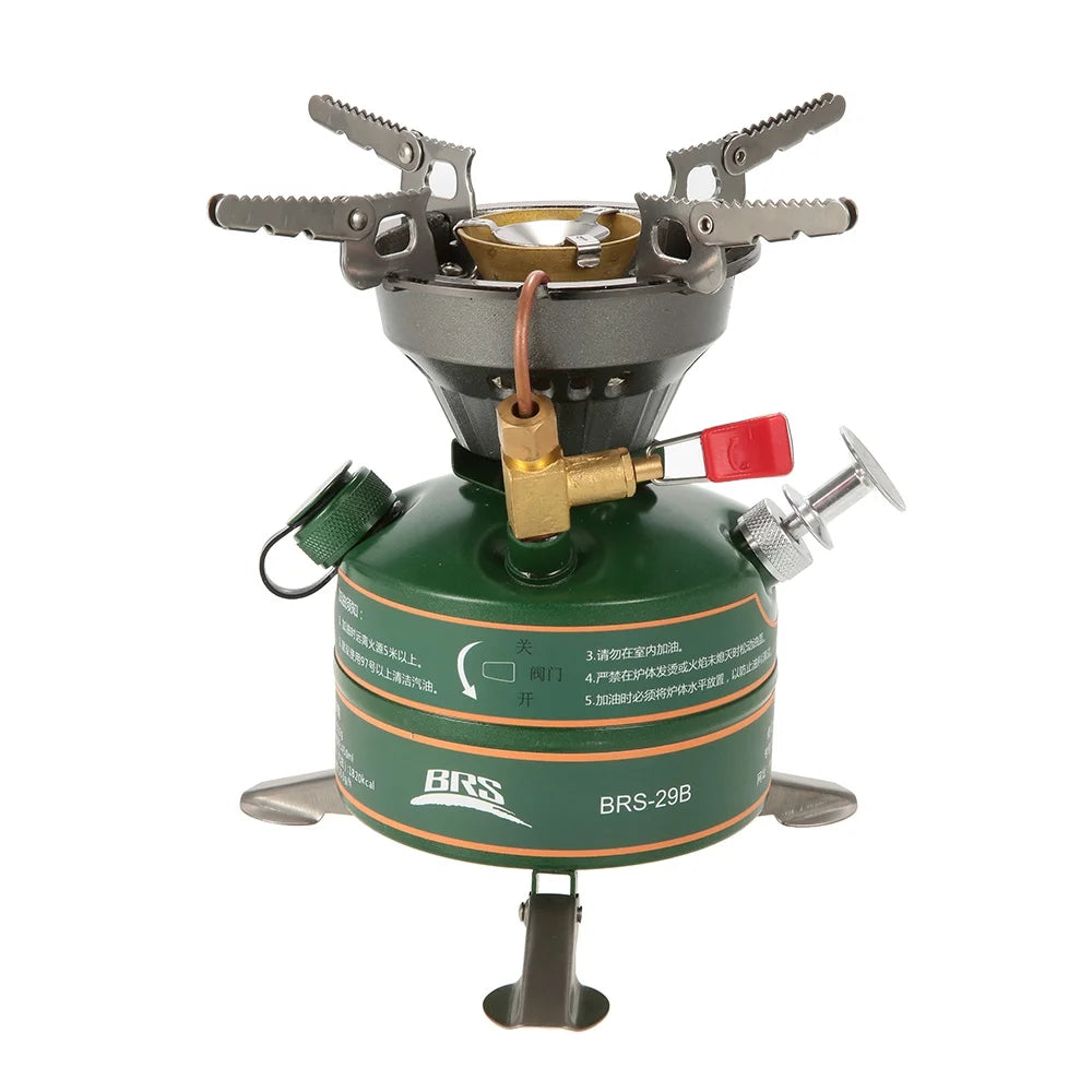 Portable Gasoline Camping Furnace Cooker Q166